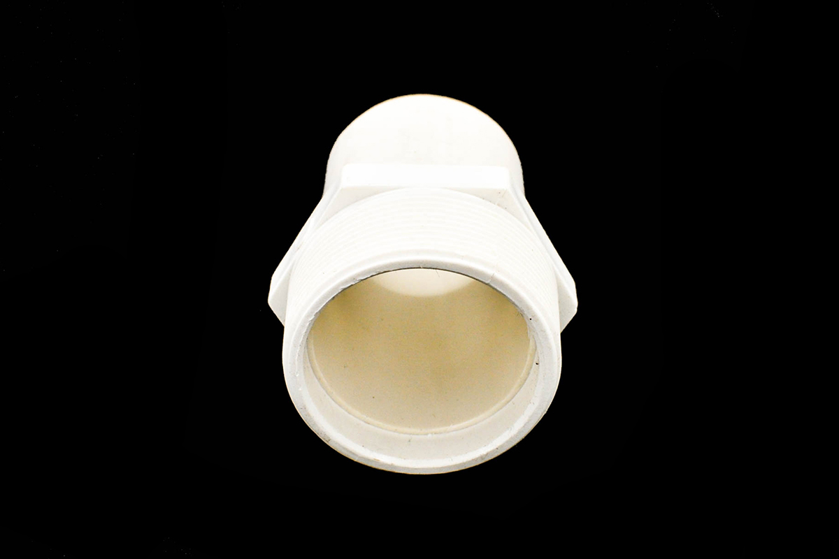 Adaptador galvanizado espiga PVC 50 mm
