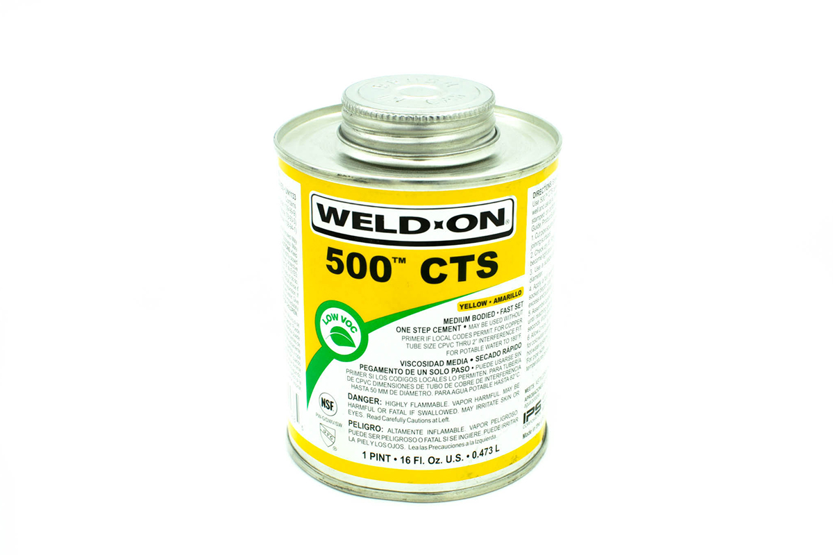 Bote de pegamento CPVC 473 grs Weld-on