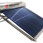 Calentador Solar 259 lts con sistema de gravedad Inox, 24 tubos