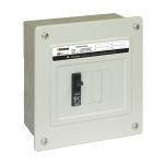 Centro de carga de 4 polos para empotrar