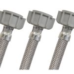 Conector T de vinil para lavabo 55 cm