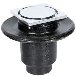 Coladera 1 salida, base cuadrada 22V-CHL tapa redonda