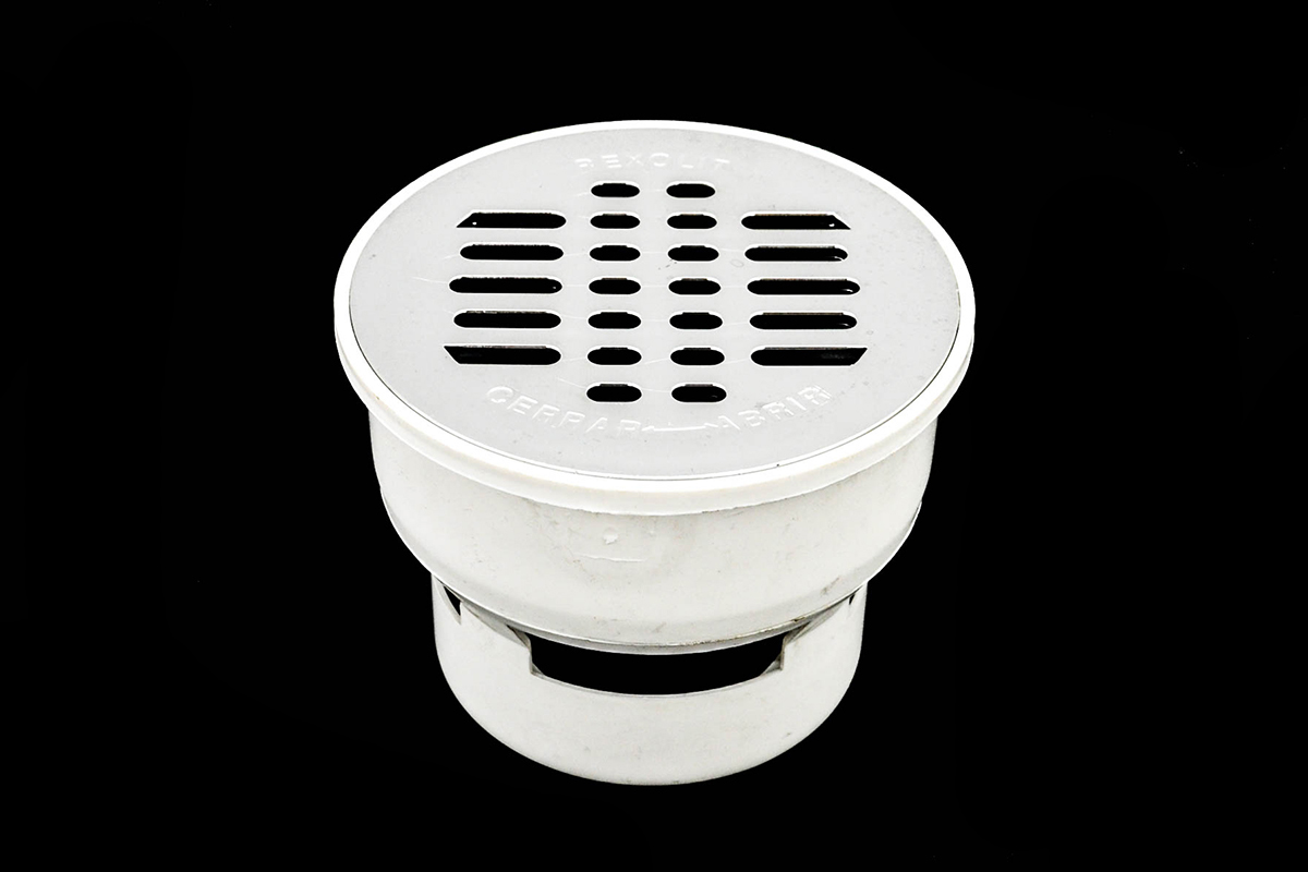 Coladera integral 4"