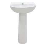 Corona lavabo con pedestal Manantial
