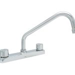 Mezcladora para fregadero 8", modelo 4318, acabado cromo