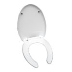 Asiento alargado Cosmos 96 color blanco