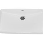 Lavabo de sobreponer Aruba color blanco