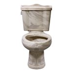 Inodoro alargado Oxford beige marmoleado