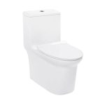 Inodoro alargado OP Quadro II color blanco