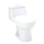 Inodoro alargado OP Smart II color blanco