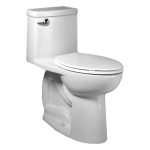 Inodoro alargado Op space saver color blanco