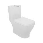 Inodoro one piece Capri plus trampa oculta color blanco