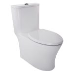 Inodoro one piece Rivoli plus, color blanco