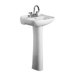 Lavabo con pedestal Cosmo de 4