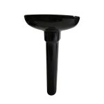 Lavabo con pedestal Lucas color negro