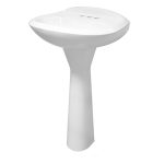 Lavabo con pedestal Paris color blanco