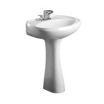 Lavabo con pedestal Sena de 4