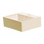 Lavabo de sobreponer Bari color marfil