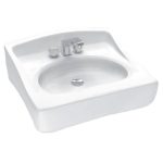 Lavabo Handicapped color blanco