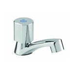 Llave individual para lavabo acabado cromo