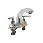 Mezcladora de 4" para lavabo acabado cromo
