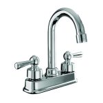 Mezcladora para lavabo 4" 67PN acabado cromo