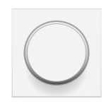 Dimmer rotativo universal color blanco 240V