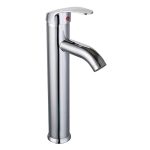 Monomando alto para lavabo acabado cromo
