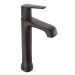 Monomando alto para lavabo 101Cl.2 Lia acabado negro