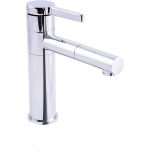 Monomando corto para lavabo 10303 acabado cromo