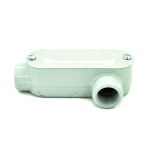 "L" izquierda condulet ovalado 13 mm
