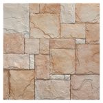 Piedra cultivada castillo Europa beige, caja con 1.20 m2