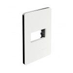 Tapa de 1 ventana chasis color negro N1371-BN