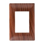 Tapa Alpha de 3 ventanas color roble E913RBL  ALPHA