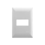 Tapa de 1 ventana color silver E913SL1 ALPHA