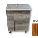 Tocador Genova 60 color nogal terracota 60 x 38.5 x 85 cm